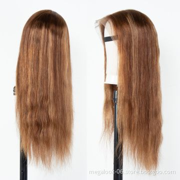 22 inch Body Wave Lace Front Coarse Curly Hair With Bang, 2 Color Orginal Unprocessed Virgin Brazilian Hair Remy Humain Wigs
